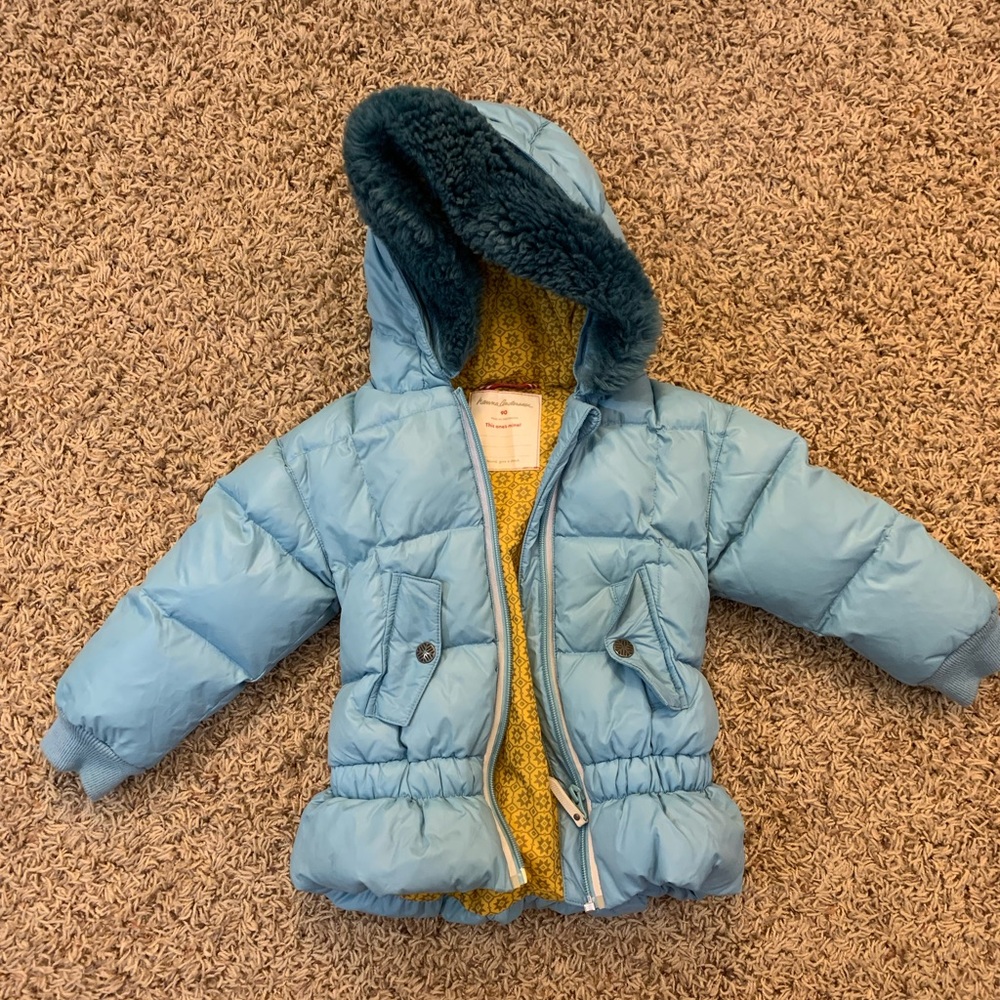 Hanna Andersson Coat with Fur Hood